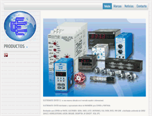 Tablet Screenshot of electromatic.es