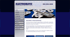 Desktop Screenshot of electromatic.com